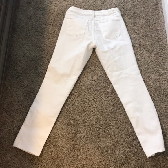 Calvin Klein White Jeans Ultimate Skinny Size 10 - Picture 3 of 4